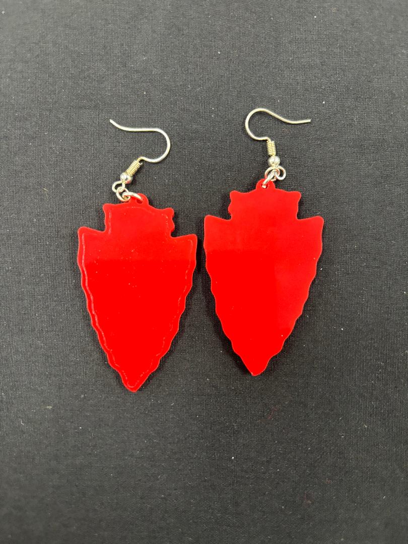 Chiefs earrings