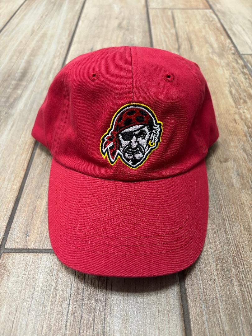 Adjustable Baseball Hat with Pirate Head