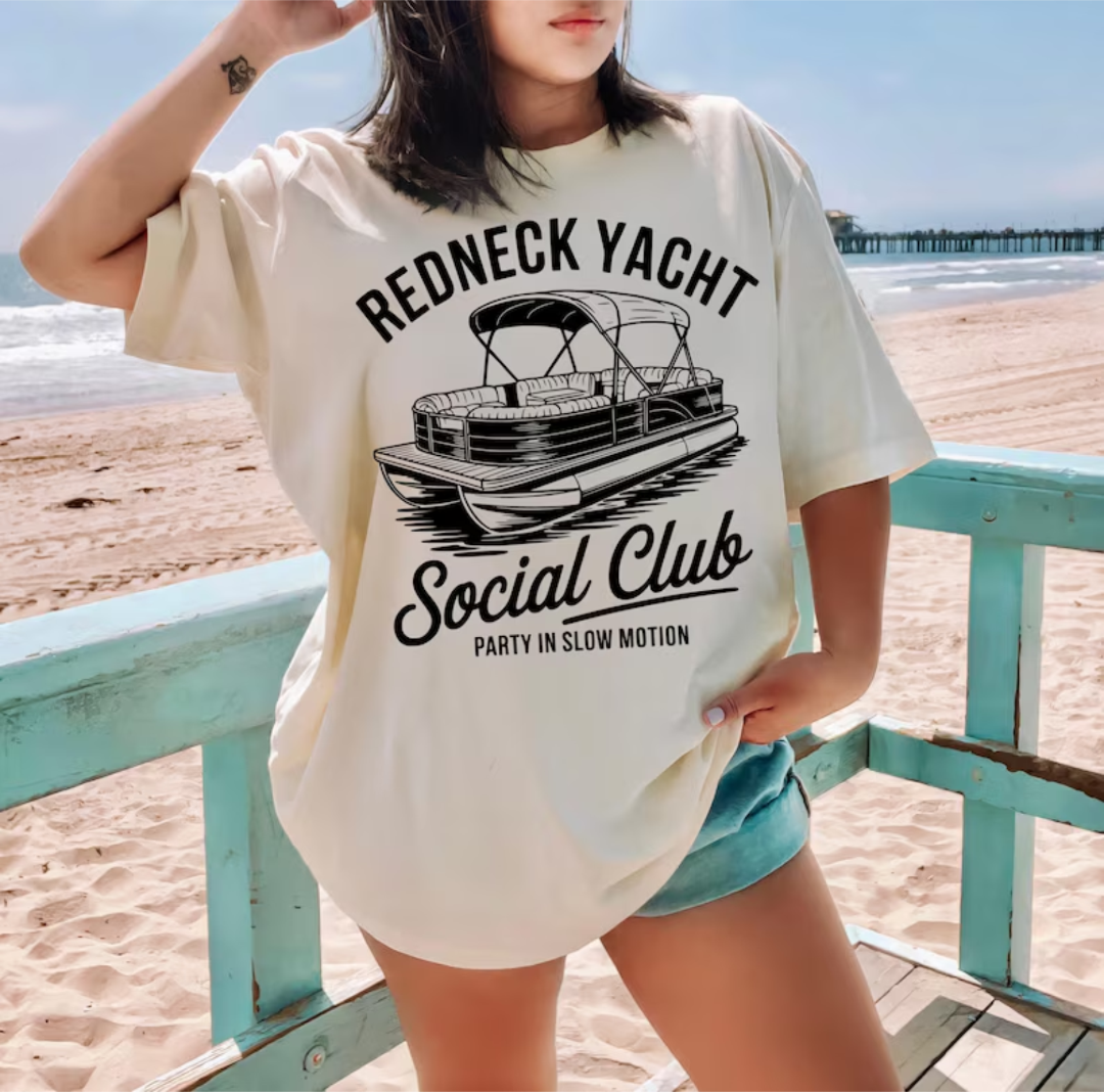 Redneck Yacht Social Club Graphic Tee