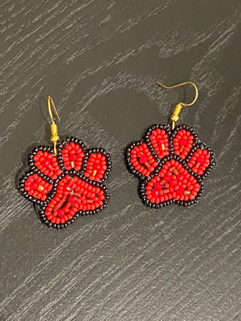 North Rock Creek Cougars Earrings