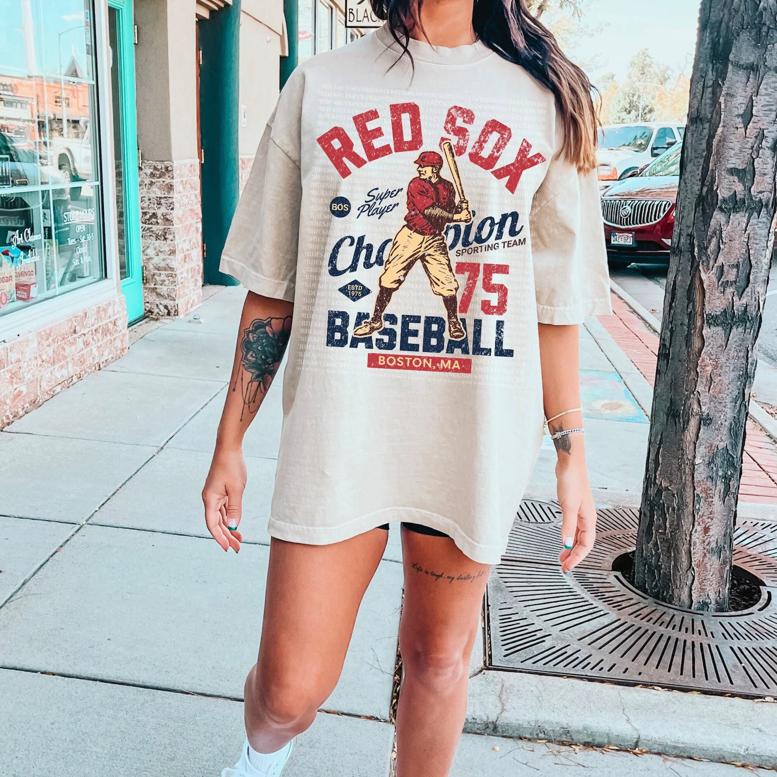 Boston Vintage Baseball Tees or Sweatshirts