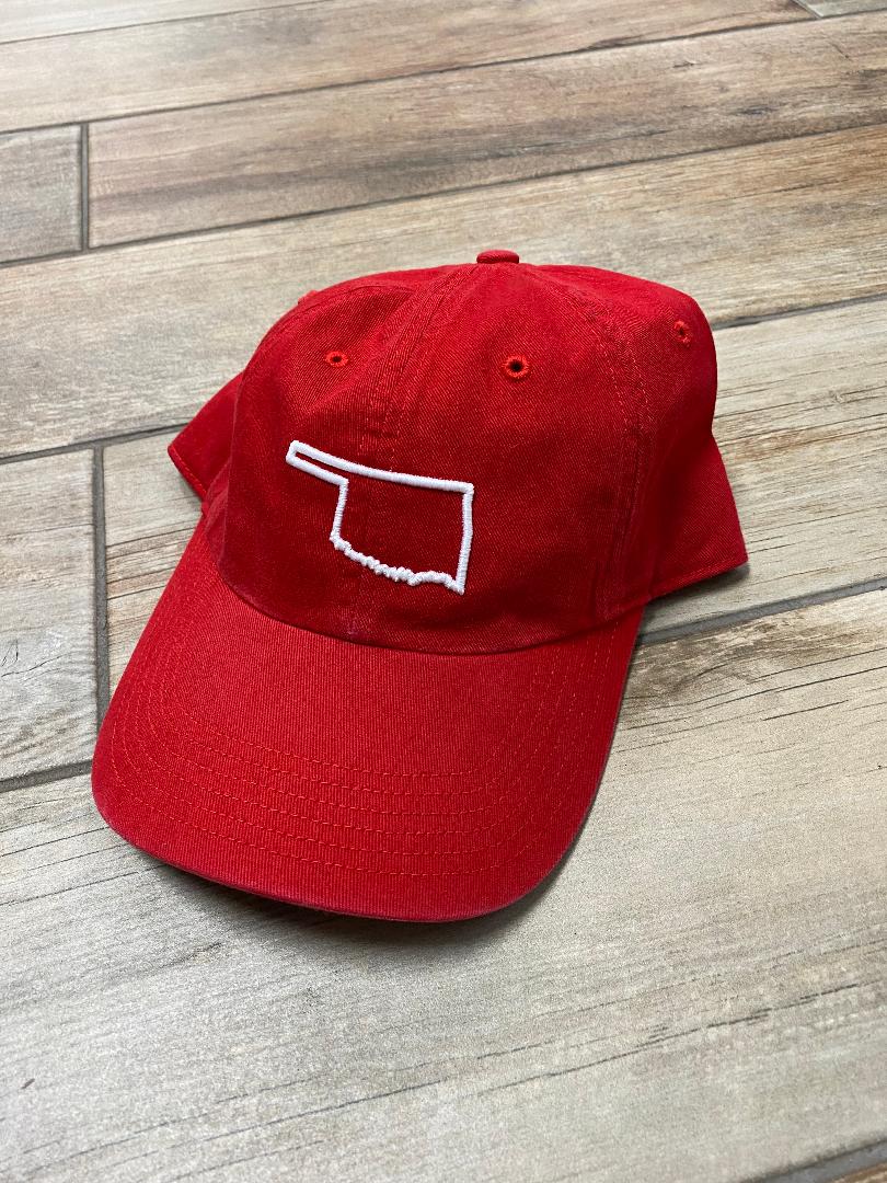 Oklahoma Embroidered Vintage Hats in Tons of Colors