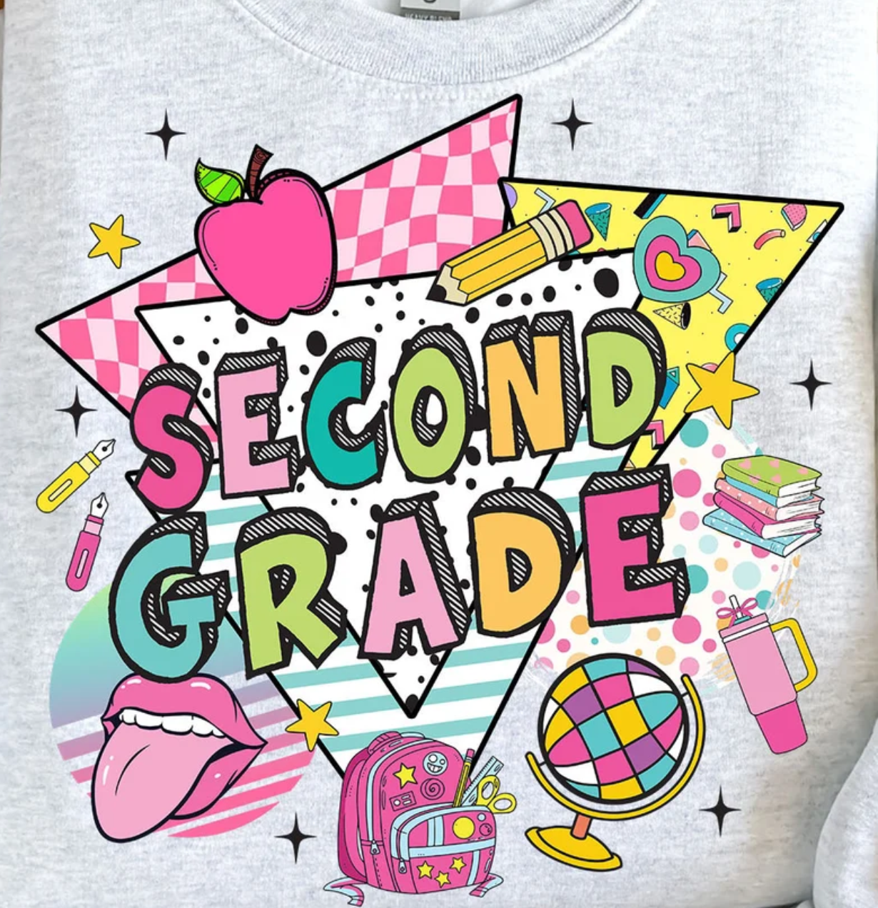 Retro Back to School Tees Pre-K - 5th Grade