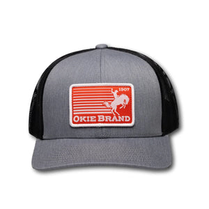 OKIE Retro Bronc Rodeo Trucker Hat