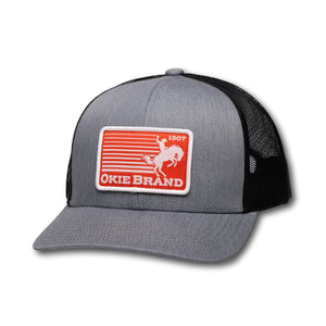 OKIE Retro Bronc Rodeo Trucker Hat