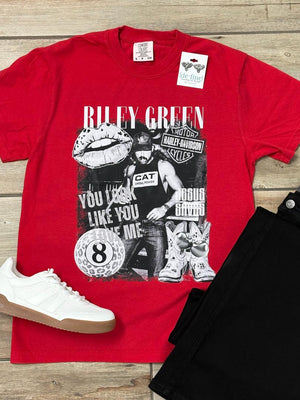 Riley Green Collage Graphic Tee