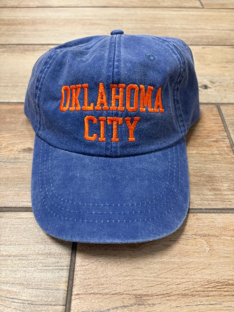 Oklahoma City Unstructured Hat in 3 Colors