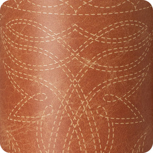Swig Saddle Stitch Cognac Tumbler 32oz