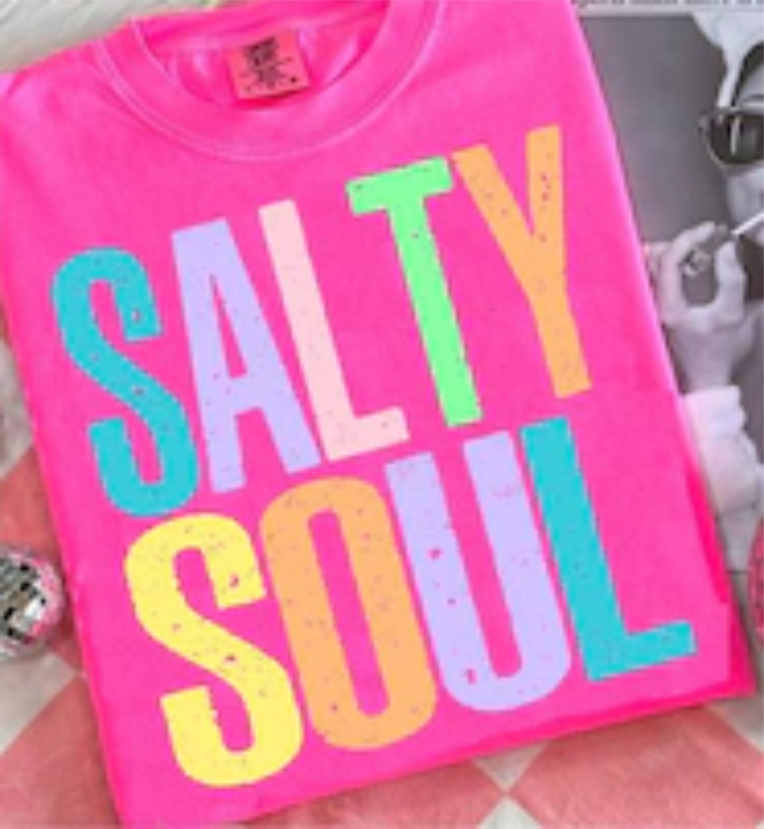 Salty Soul Graphic Tee or Tank