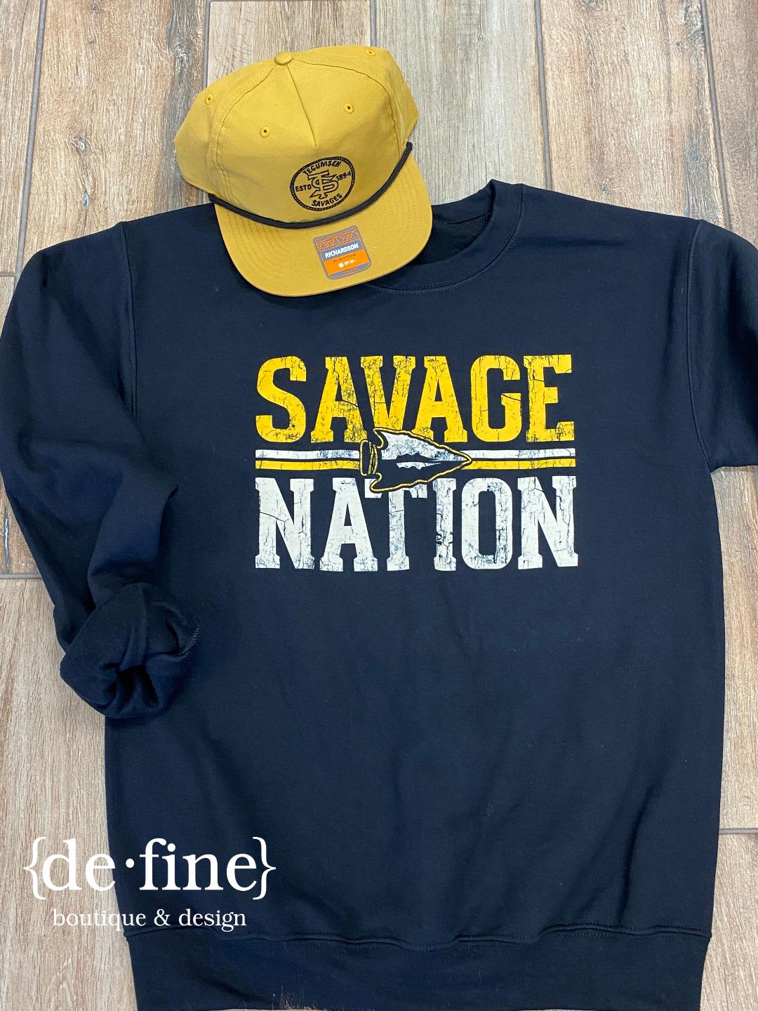 Savage Nation Tee, Sweatshirt and Blanket