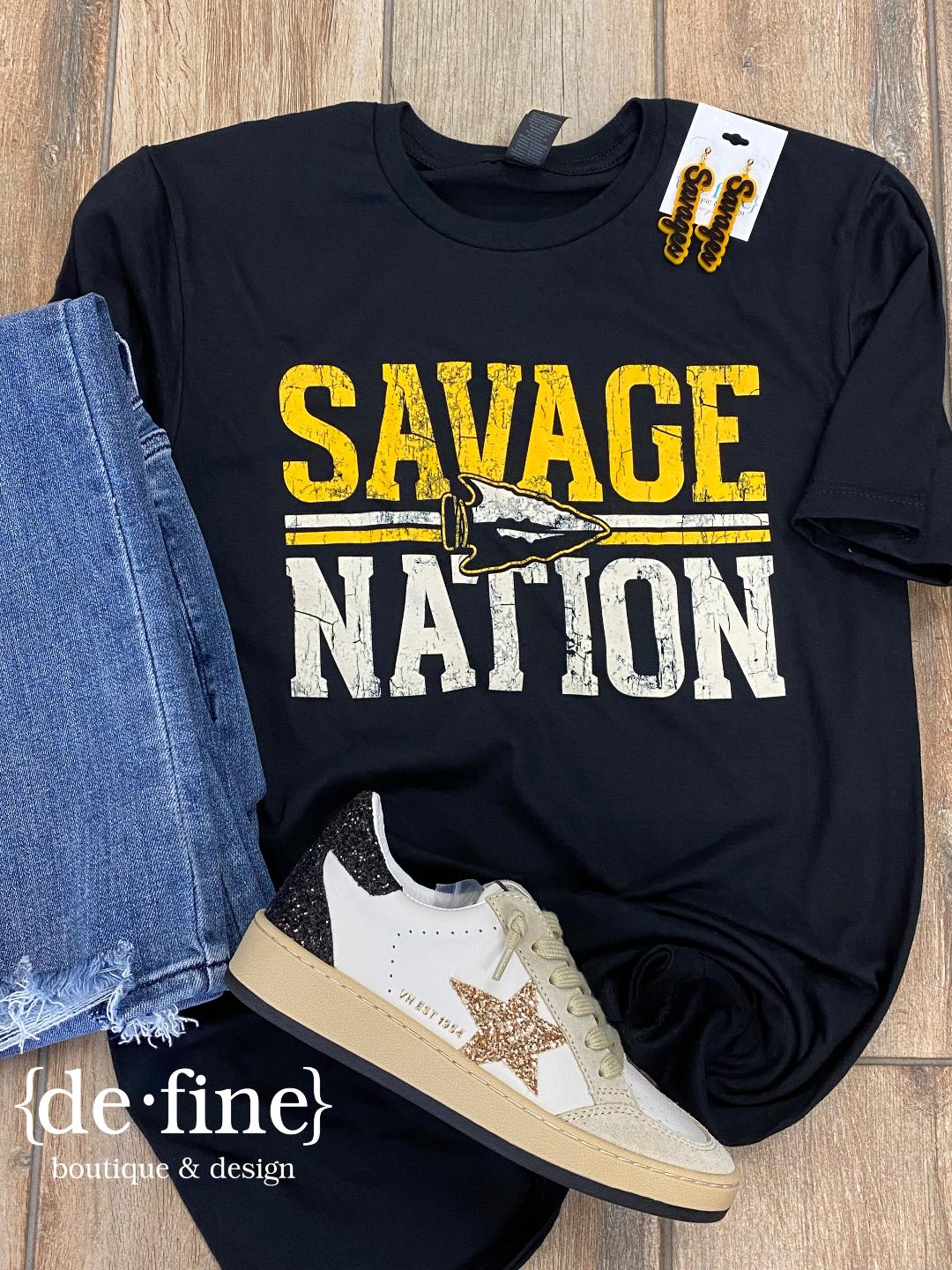 Savage Nation Tee, Sweatshirt and Blanket