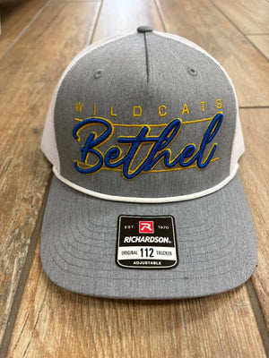 Bethel Wildcats Script Lined Hat