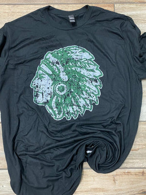 Seminole Chieftains Distressed Mascot Graphic Tee or Sweatshirt