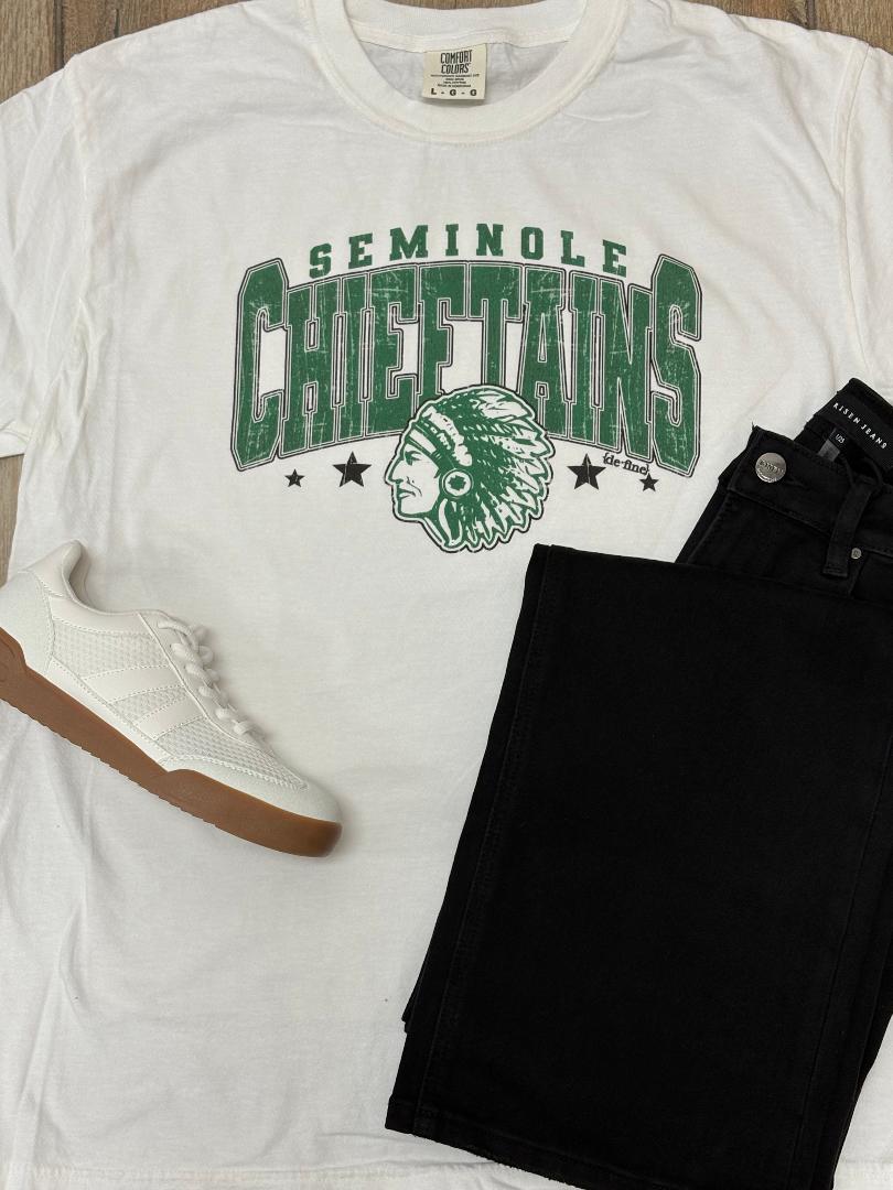 Seminole Retro Varsity Letters Graphic Tee or Hoodie