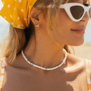 Pura Vida Silver Puka Shell Choker