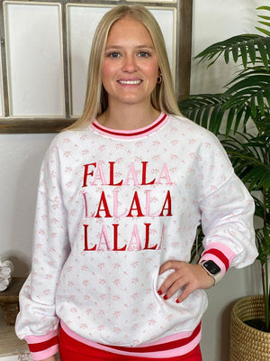 Simply Southern FaLaLaLaLa Crewneck Sweatshirt