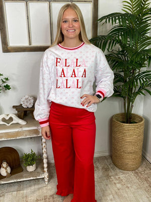 Simply Southern FaLaLaLaLa Crewneck Sweatshirt