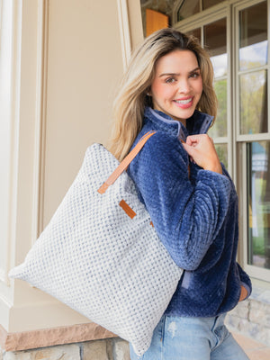 Blanket in a Tote Bag by Simply Southern