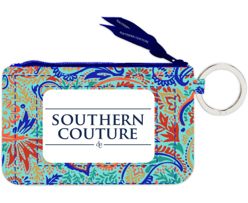 Southern Couture ID Wallet Keychain