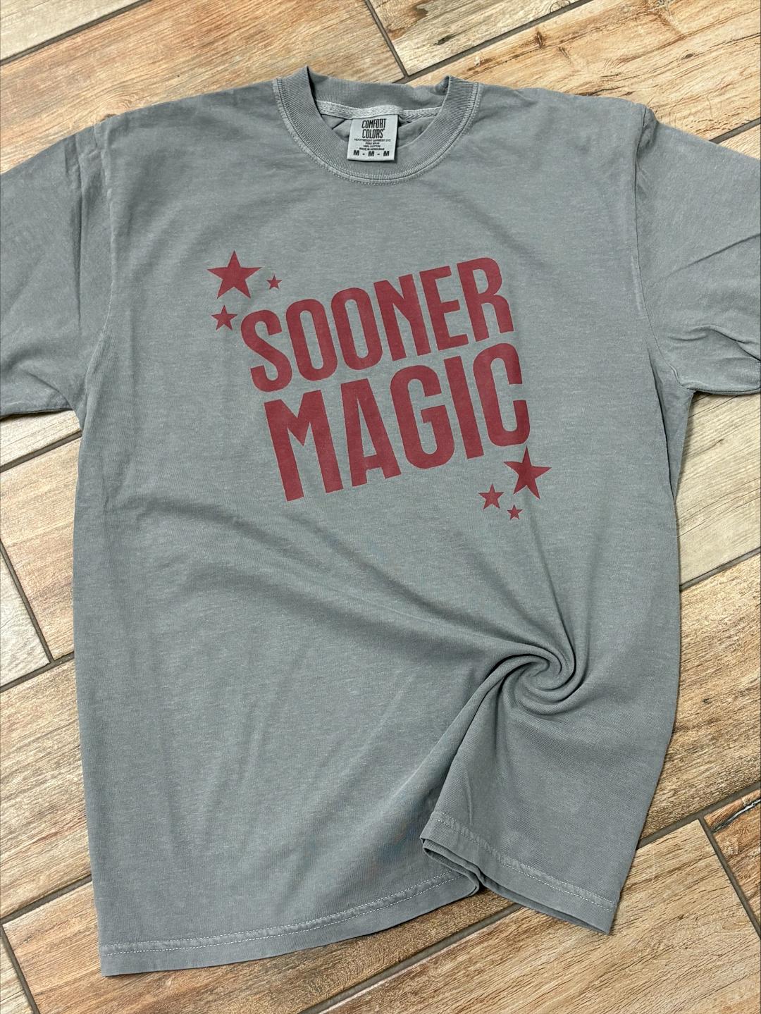 Sooner Magic with Stars Graphic Tee
