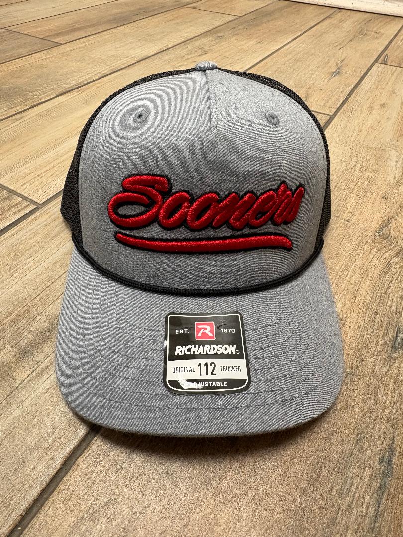 Sooners Script Hats in 2 Styles