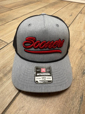 Sooners Script Hats in 2 Styles