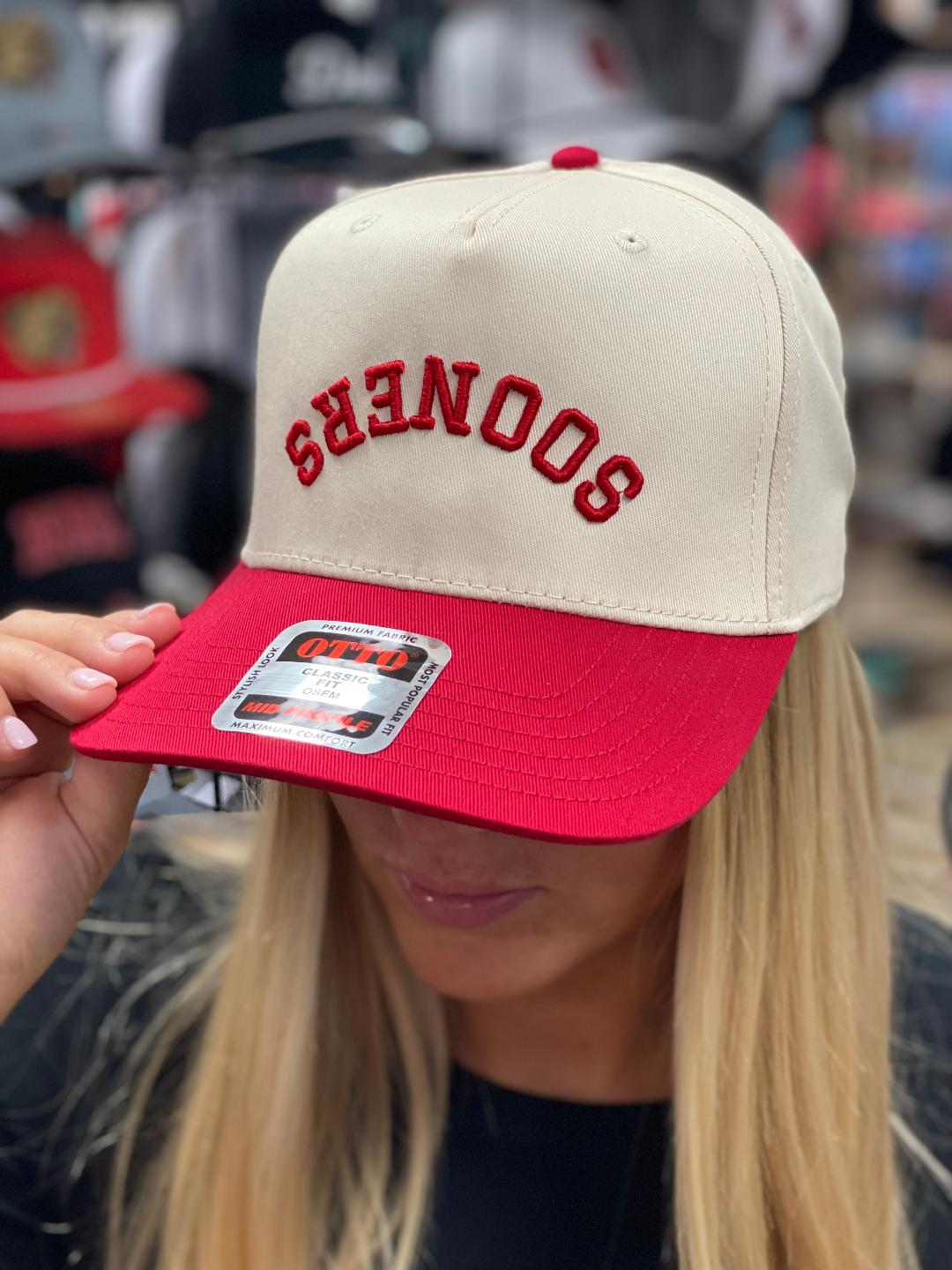 Otto Classic Fit Sooners Upside Down Hat