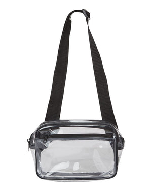 Black Clear Crossbody/Fanny Pack