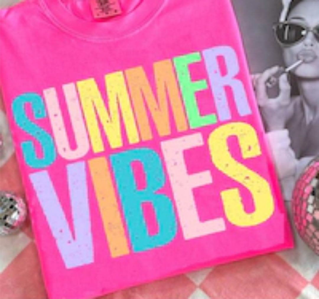 Summer Vibes Graphic Tee or Tank