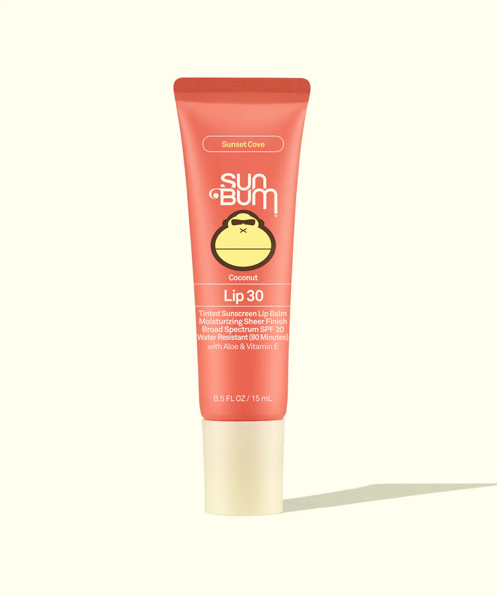 Sun Bum Tinted Sunscreen Lip Balm SPF 30 in Sunset Cove