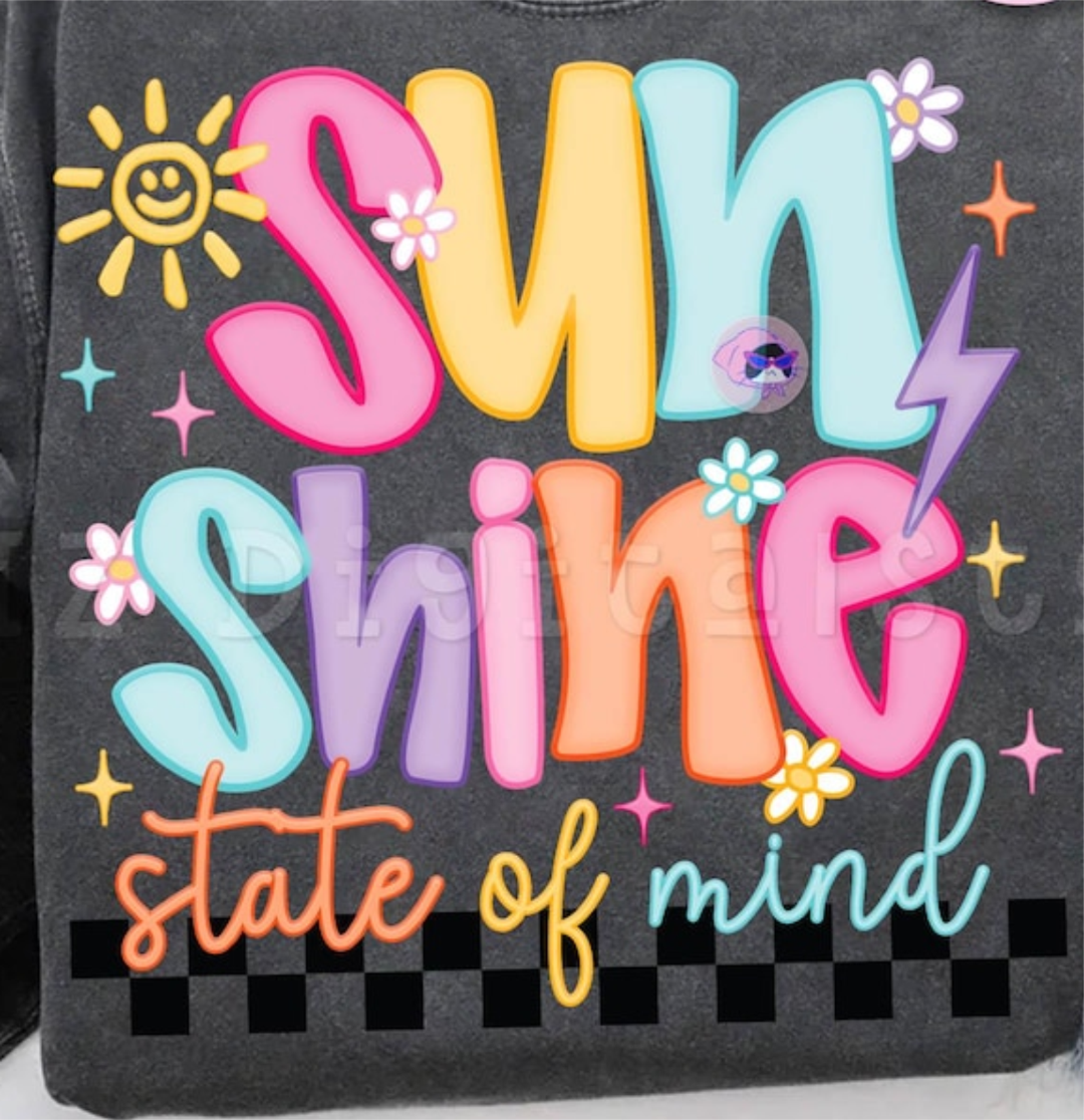Sunshine State of Mind Graphic Tee in 2 colors