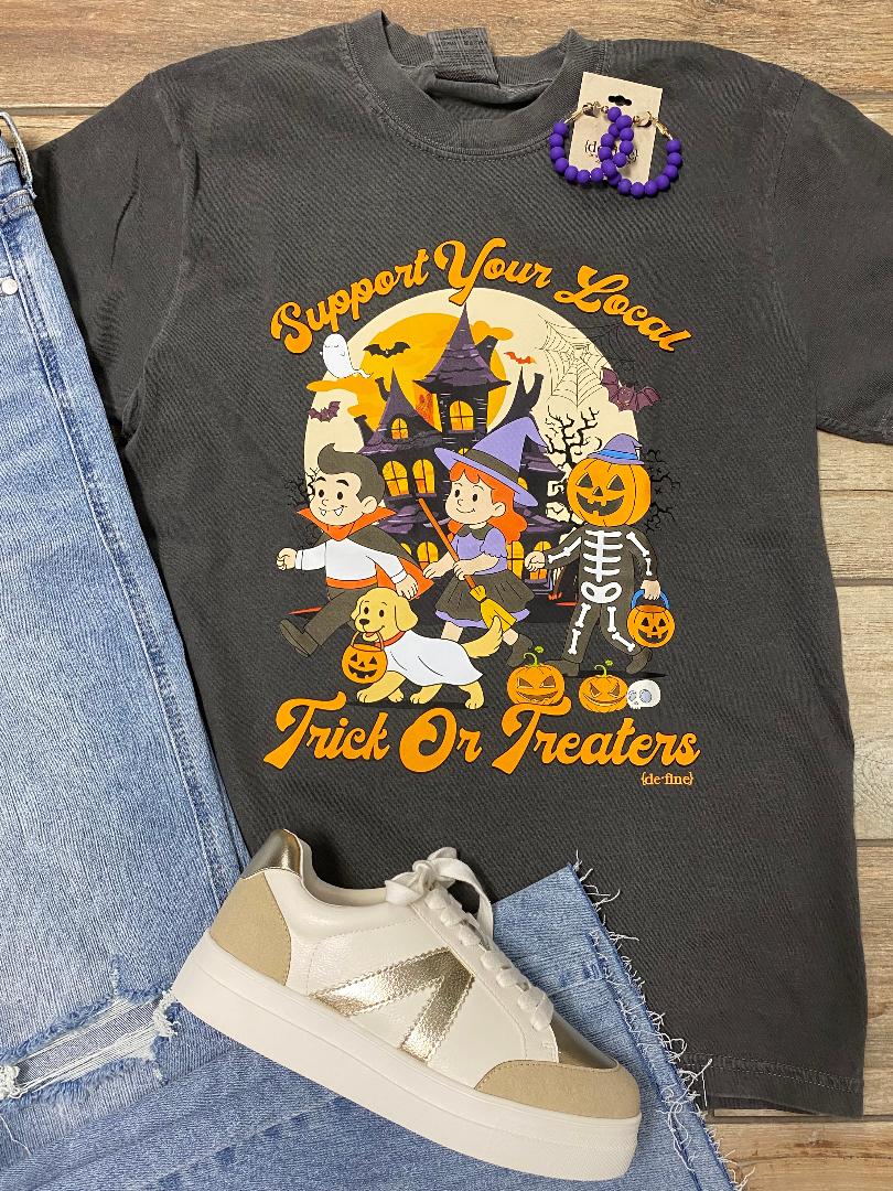 Support Your Local Trick or Treaters Graphic Tee