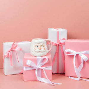 Bridgewater Sweet Grace Pink Santa Mug Candle