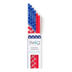 Swig Reusable Straws- All American