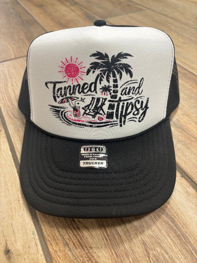 Tanned and Tipsy Foam Hat