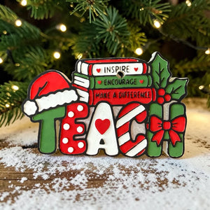 Teach Christmas Car Freshie