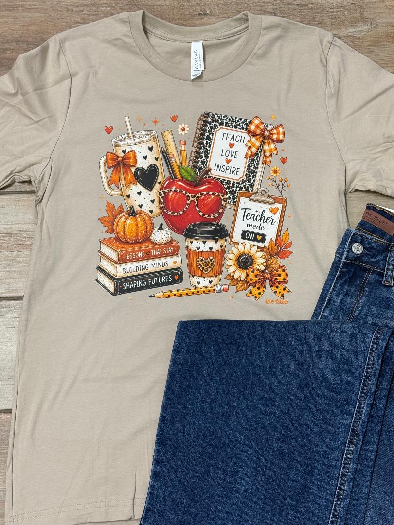 Teacher Fall Vibes Graphic Tee
