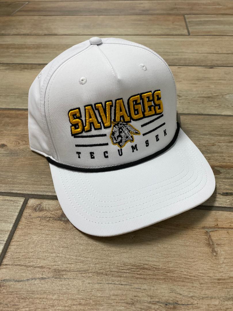Tecumseh Savages Lined Hats in Many Styles