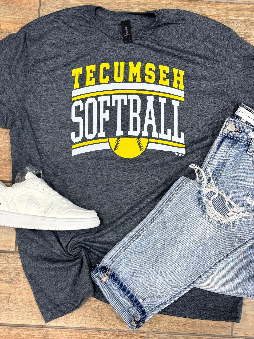 Tecumseh Softball Graphic Tee or Hoodie