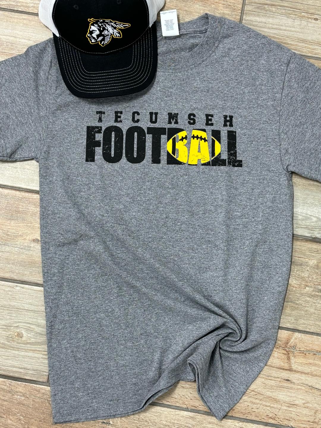 Tecumseh Football Graphic Tee or Sweatshirt