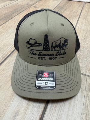 The Sooner State Hat in Multiple Colors