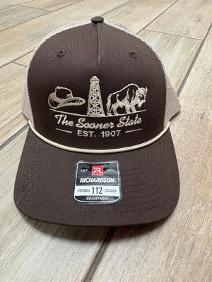 The Sooner State Hat in Multiple Colors