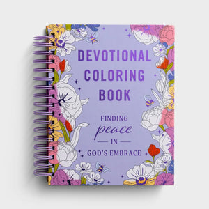 DaySpring Finding Peace in God's Embrace Devotional Coloring  Book