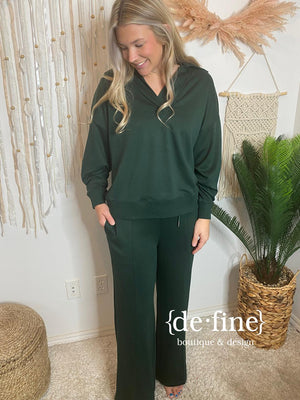 Evergreen Casual Pant Set - Sold Separately