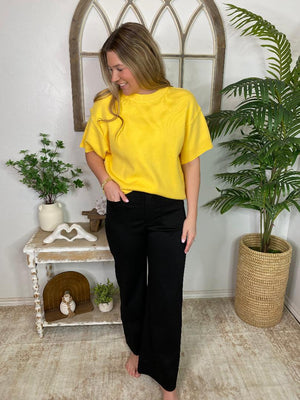 Stretchy Pants in Black, Ocean or Off White