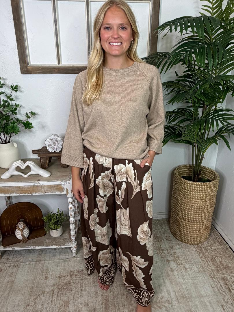 Beige Lightweight Sweater