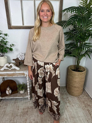 Beige Lightweight Sweater