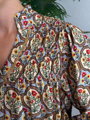 Vintage Botanical Blouse
