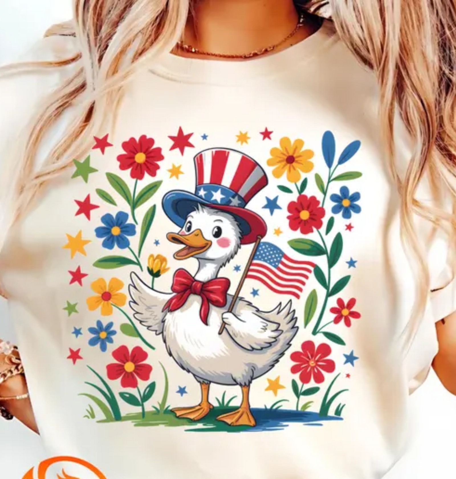 Uncle Sam Duck Graphic Tee