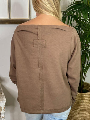 Boat Neck Top in 3 Colors - So many ways to wear it!